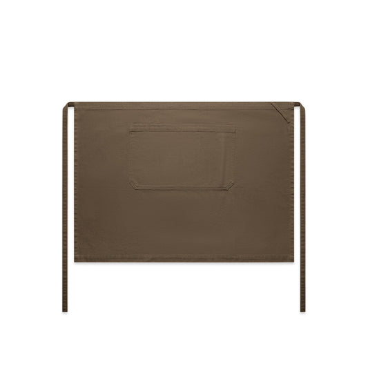 Canvas Half Apron - Walnut