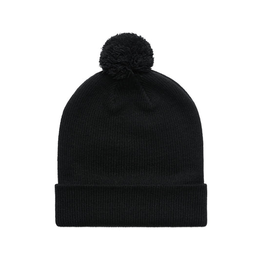 Pom Pom Beanie – Cap - Black