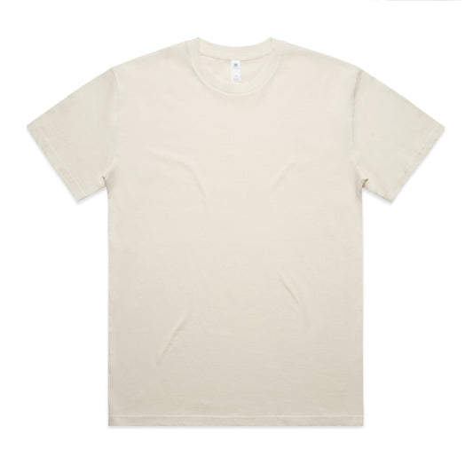 Block Oversized Tee – T-Shirt - Ecru