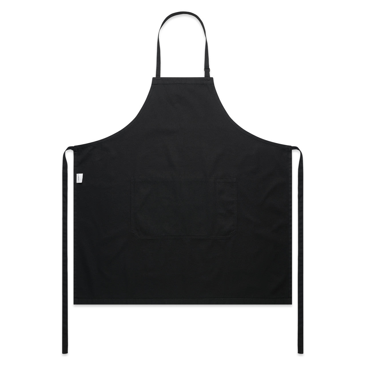 Canvas Apron - BLACK - BACK