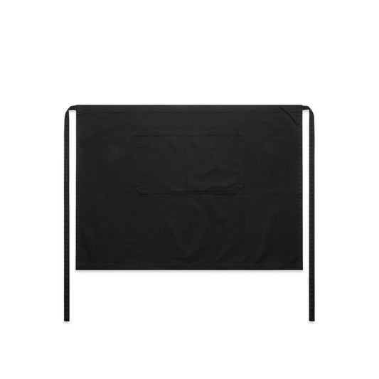 Canvas Half Apron - Black