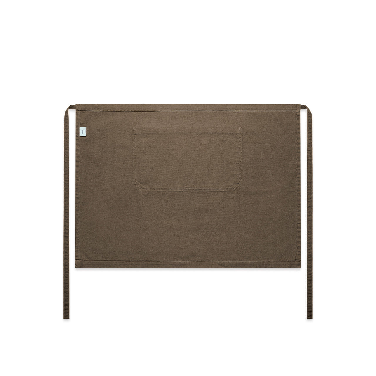 Canvas Half Apron - WALNUT - BACK