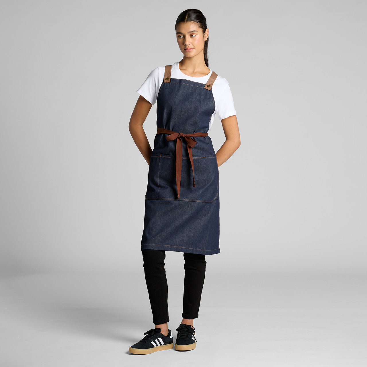 Denim Apron - BACK