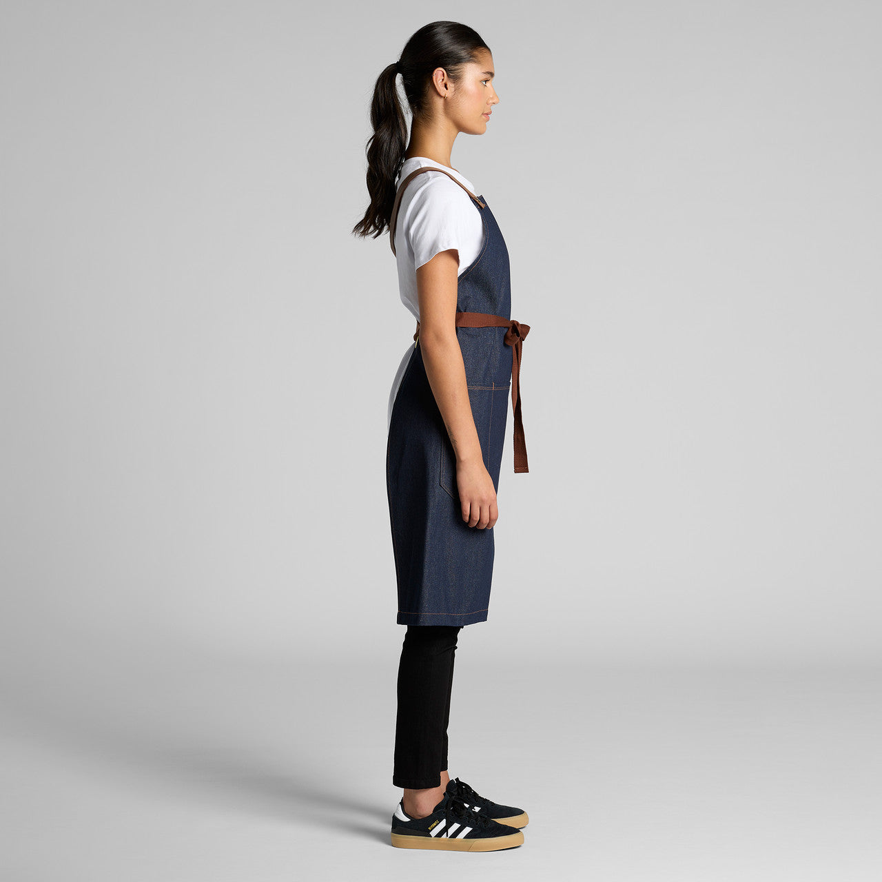 Denim Apron - SIDE