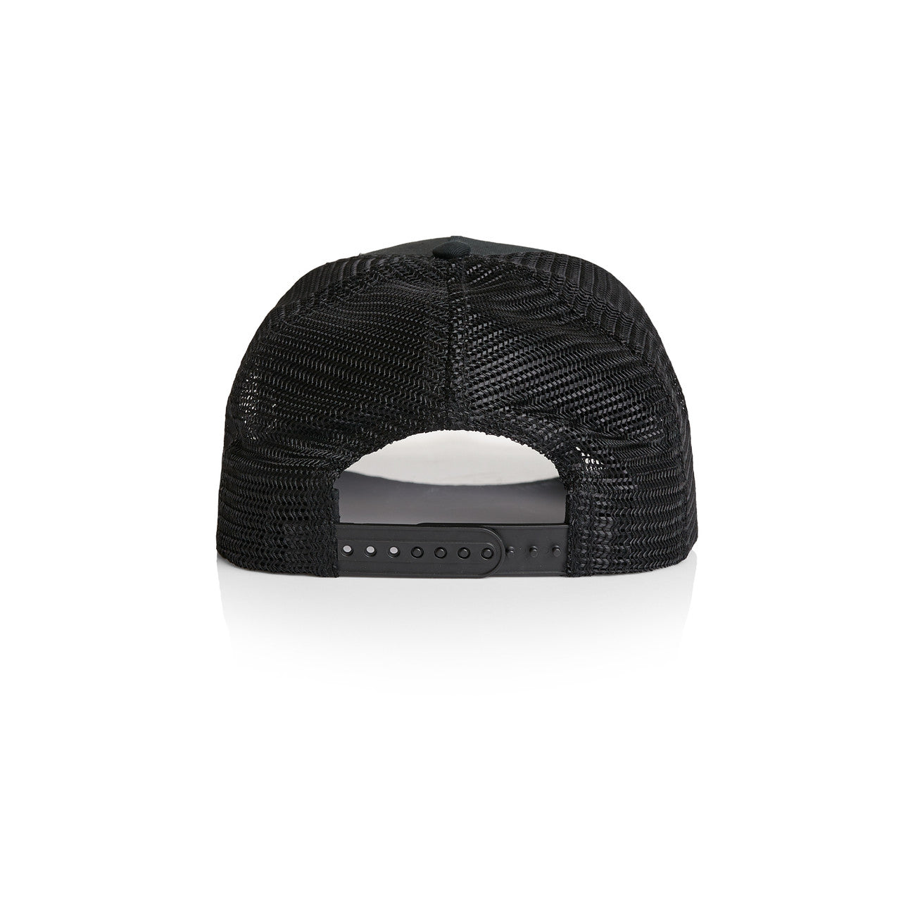 Stock Trucker Cap - BLACK - BACK