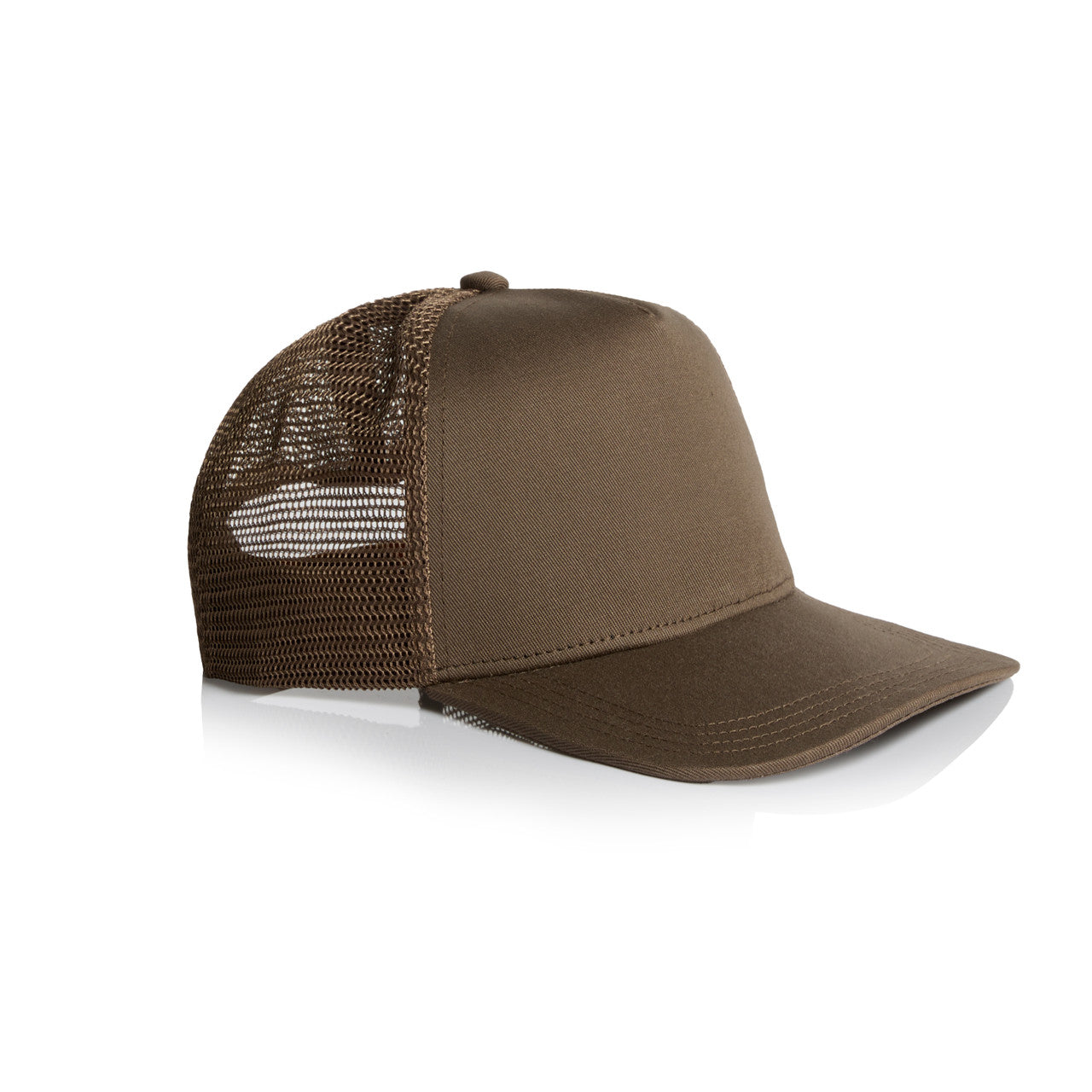 Stock Trucker Cap - WALNUT - SIDE