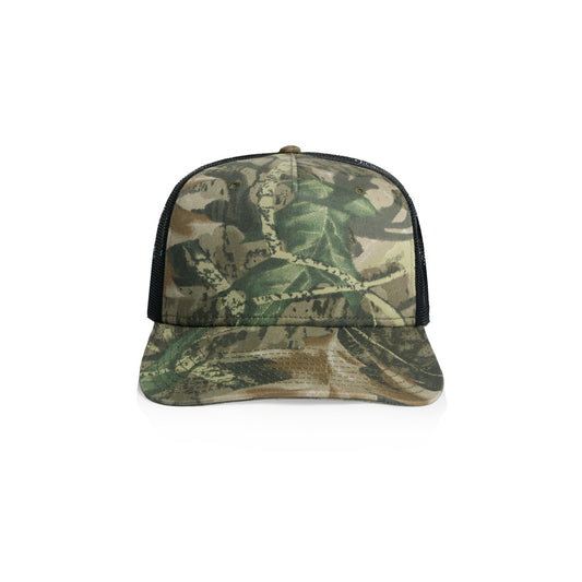 Stock Contrast Camo Trucker – Cap - Tree Camo/Black