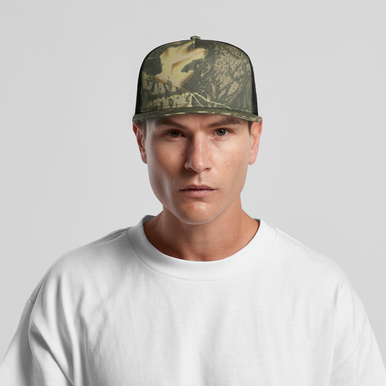 Stock Contrast Camo Trucker – Cap - TURN