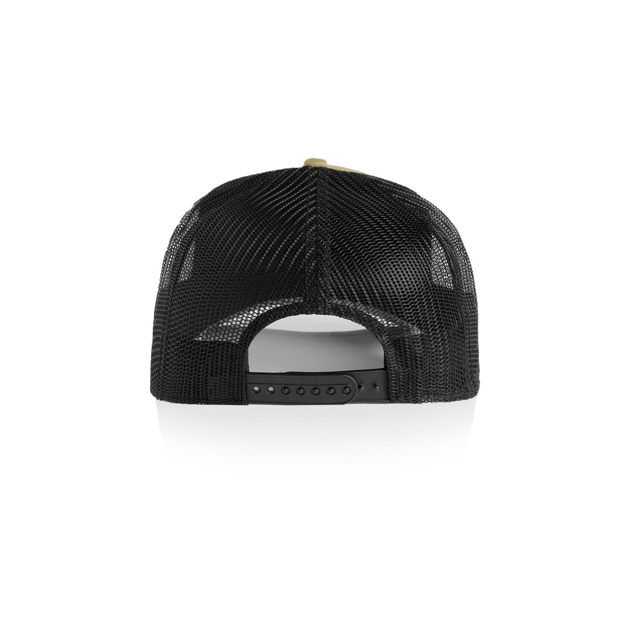 Stock Contrast Trucker – Cap - KHAKI/BLACK - BACK