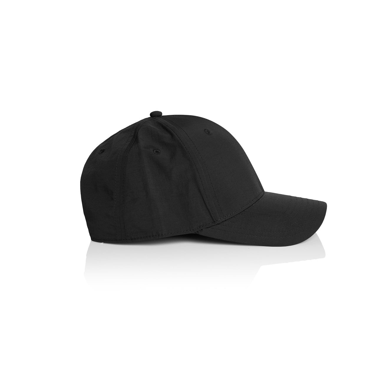 Icon Nylon Cap - BLACK - SIDE