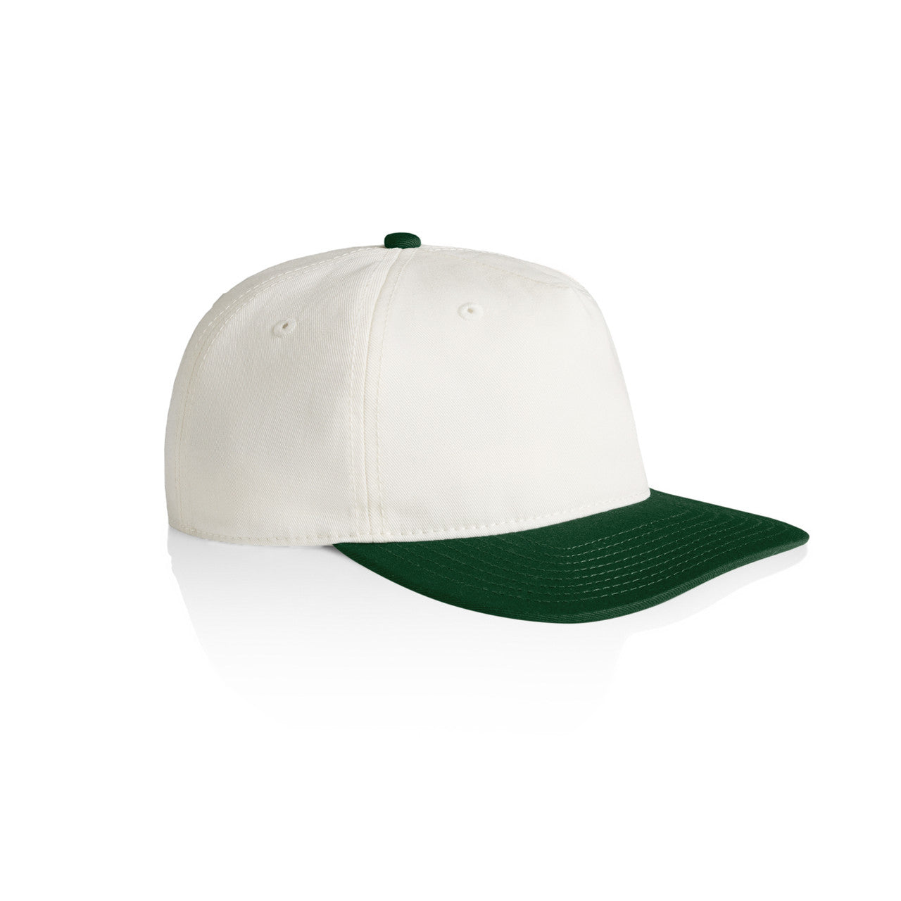 Class Two-Tone Cap - NATURAL/FOREST - SIDE