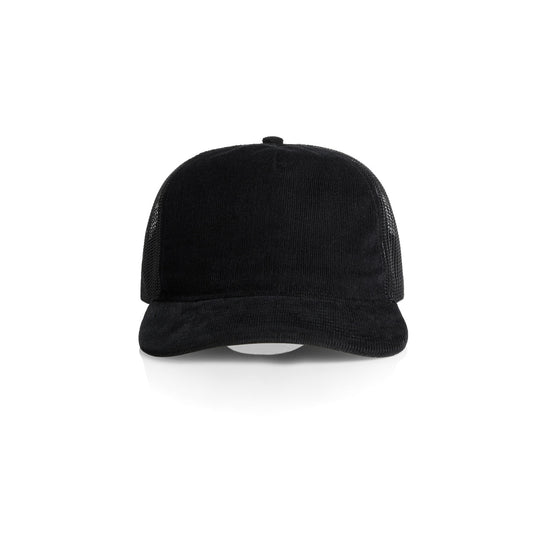 Class Cord Trucker Cap - Black