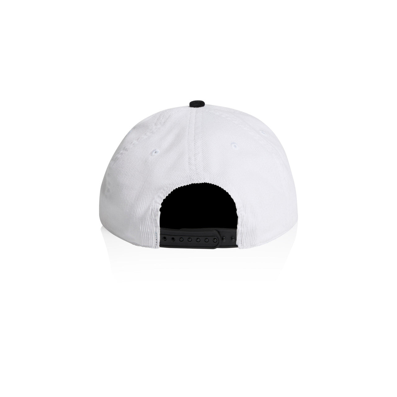 Class Cord Two-Tone Cap - WHITE/BLACK - BACK