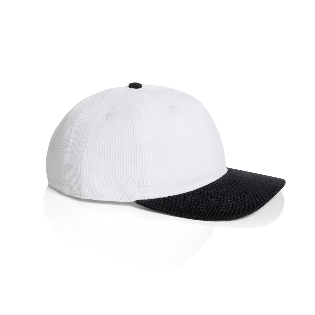 Class Cord Two-Tone Cap - WHITE_BLACK - SIDE