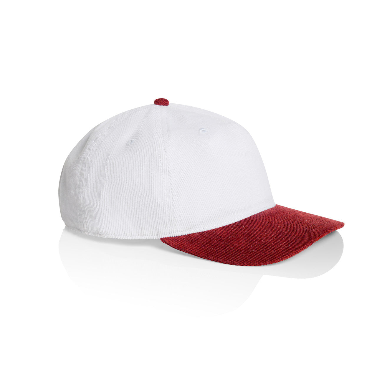 Class Cord Two-Tone Cap - WHITE_CARDINAL - SIDE