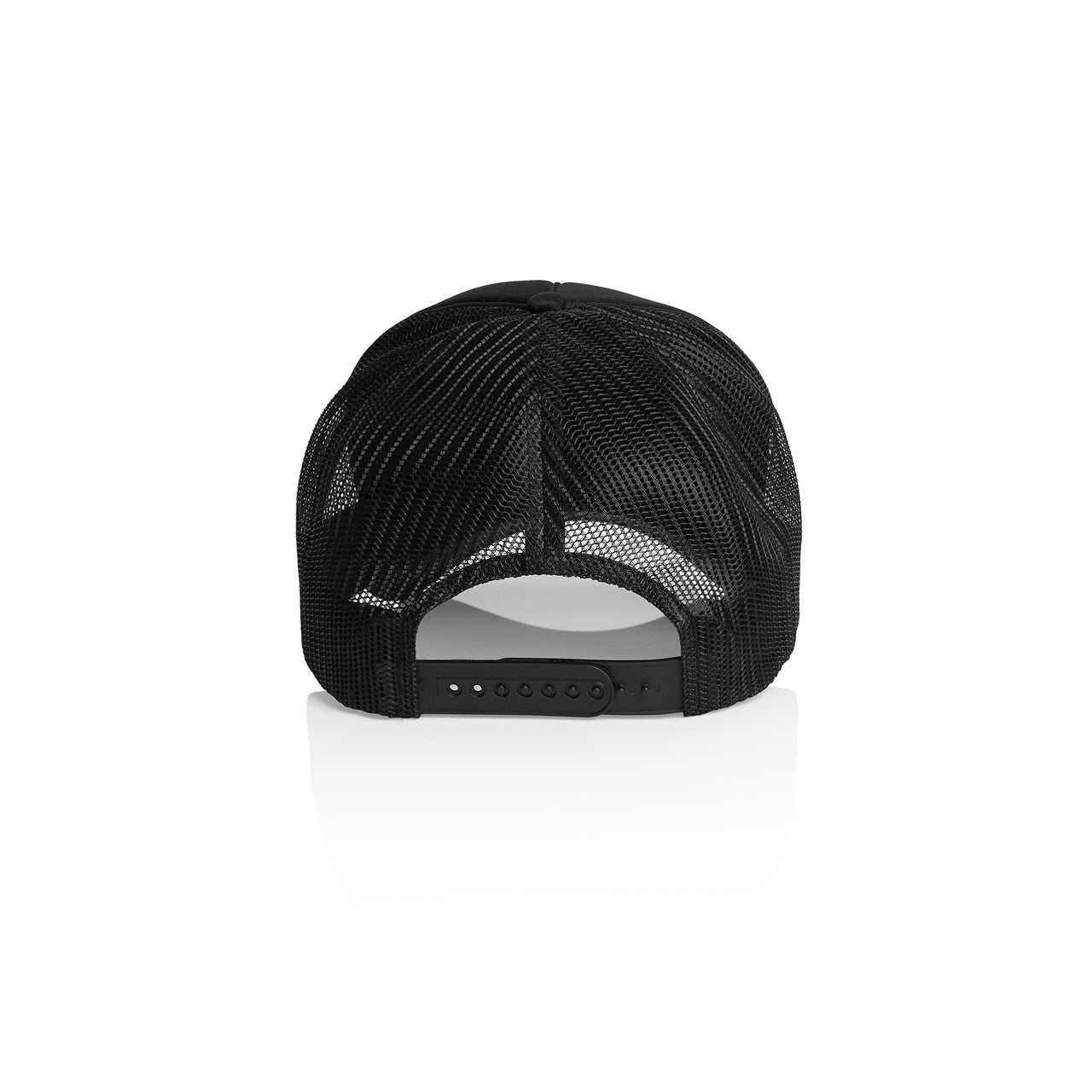 Frame Foam Trucker Cap - BLACK - BACK