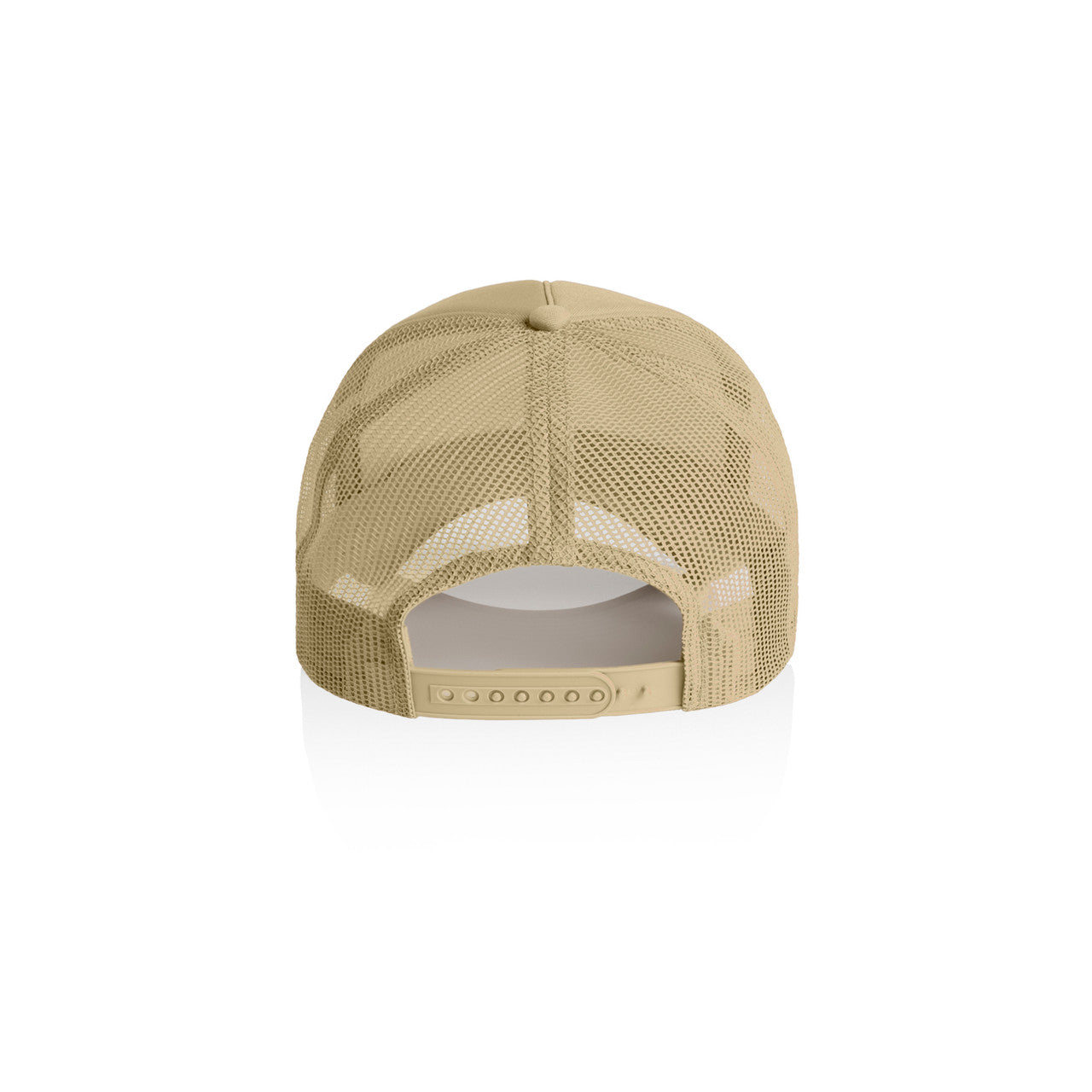 Frame Foam Trucker Cap - KHAKI - BACK
