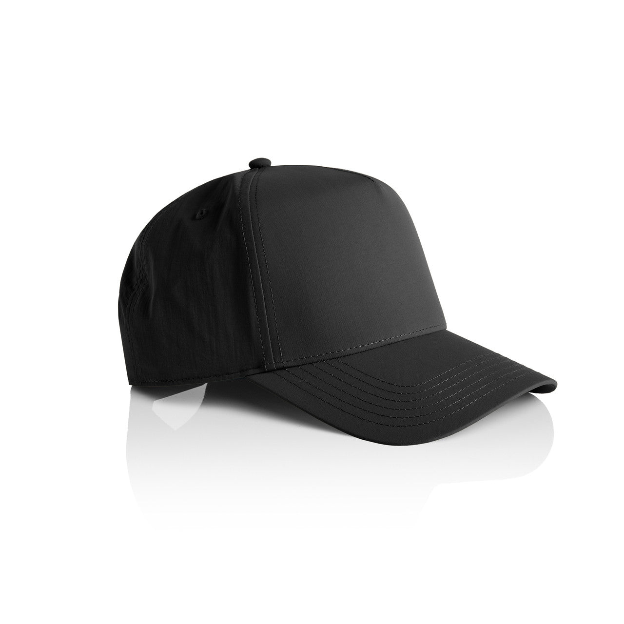Frame Nylon Cap - BLACK - SIDE