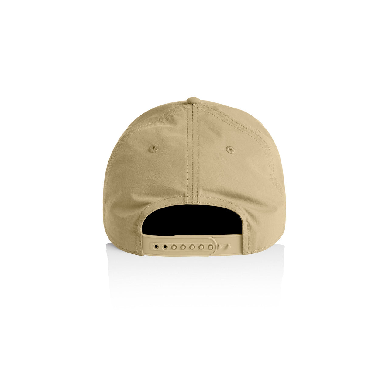 Frame Nylon Cap - KHAKI - BACK