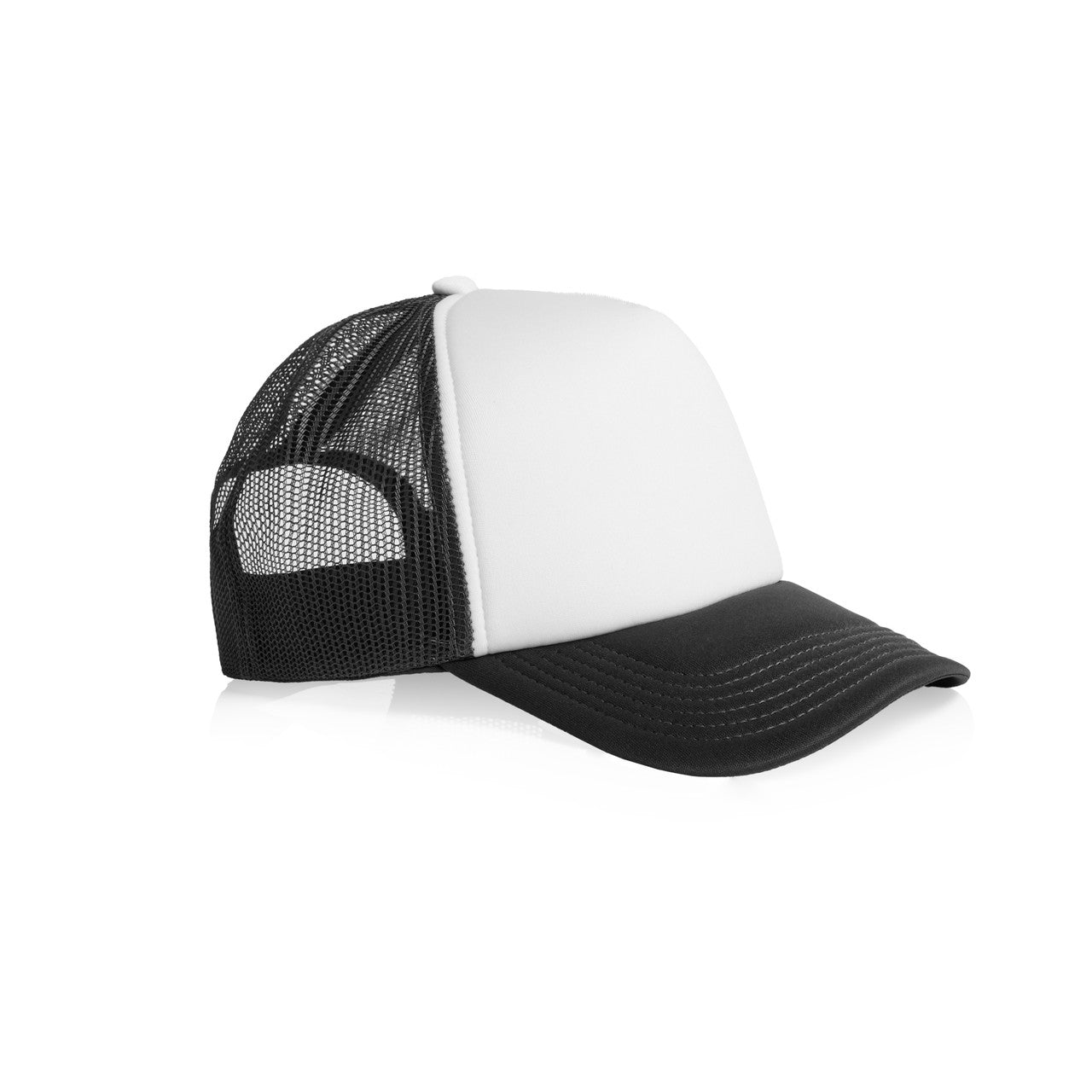 Frame Foam Two-Tone Trucker – Cap - WHITE/COAL - SIDE
