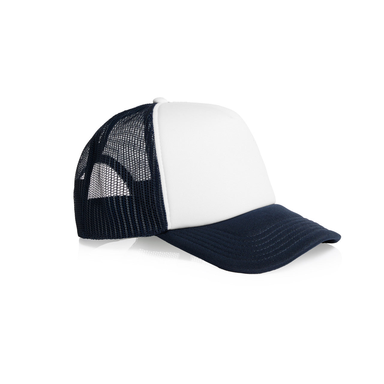 Frame Foam Two-Tone Trucker – Cap - WHITE/NAVY - SIDE