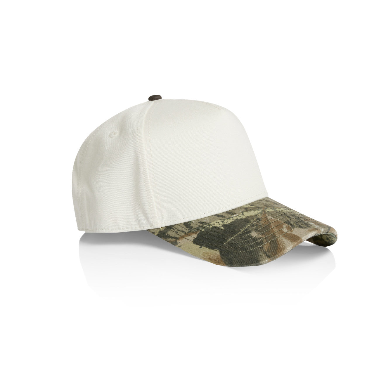 Frame Two-Tone Camo Cap - NATURAL/TREE CAMO - SIDE