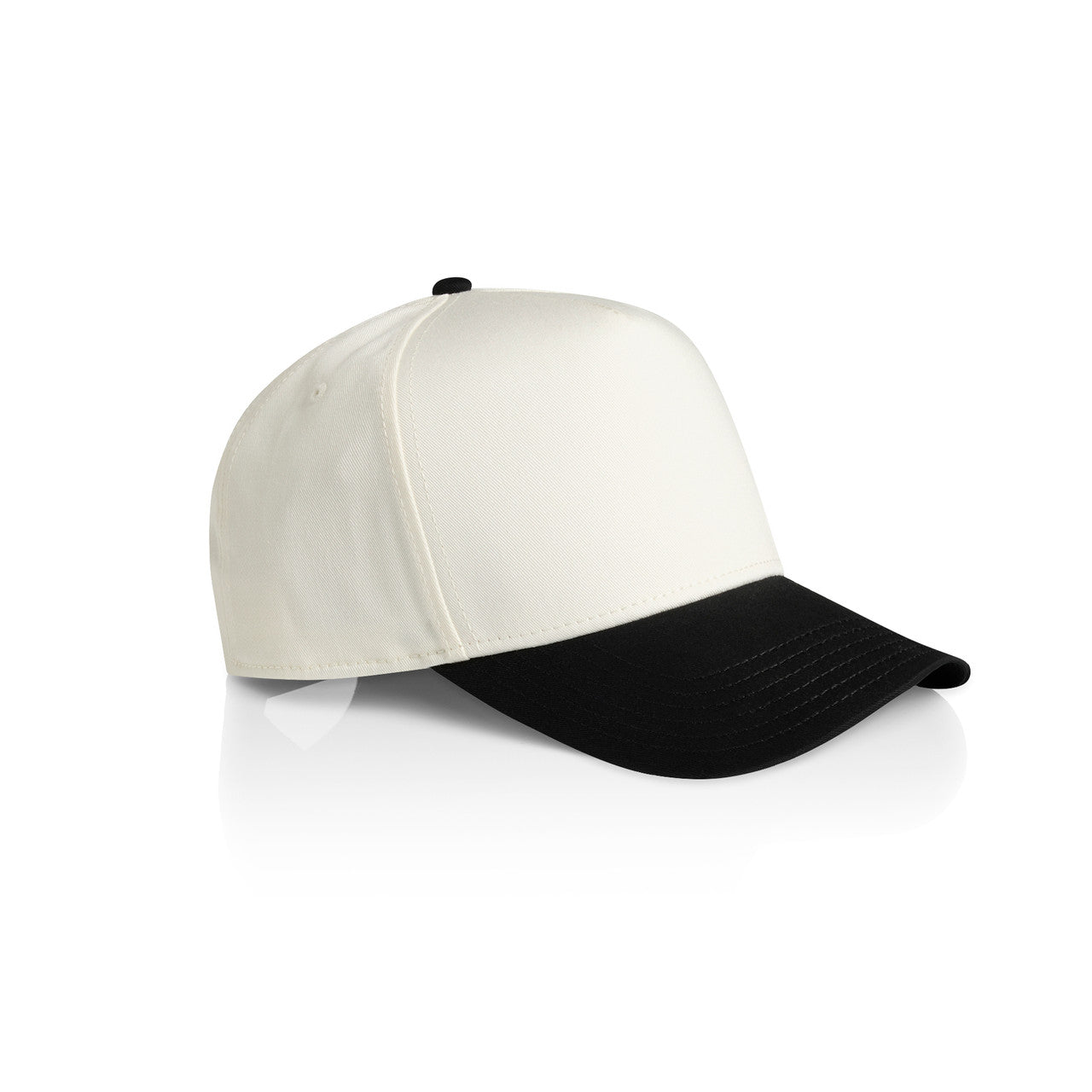 Frame Two-Tone Cap - NATURAL/BLACK - SIDE