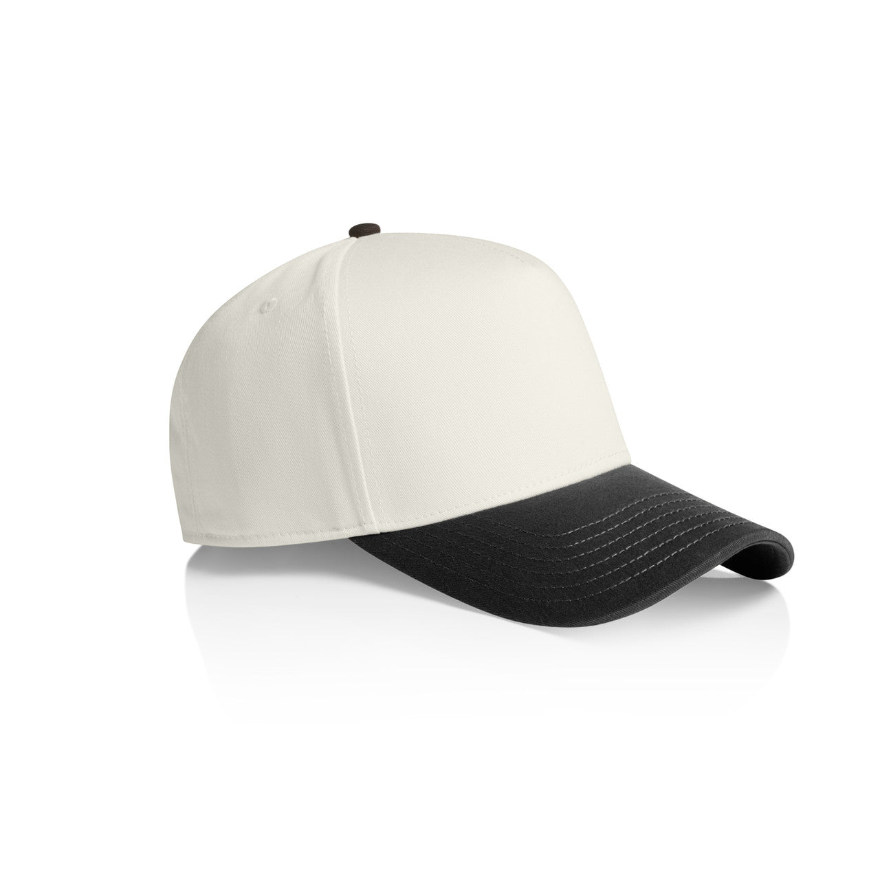 Frame Two-Tone Cap - NATURAL/COAL - SIDE