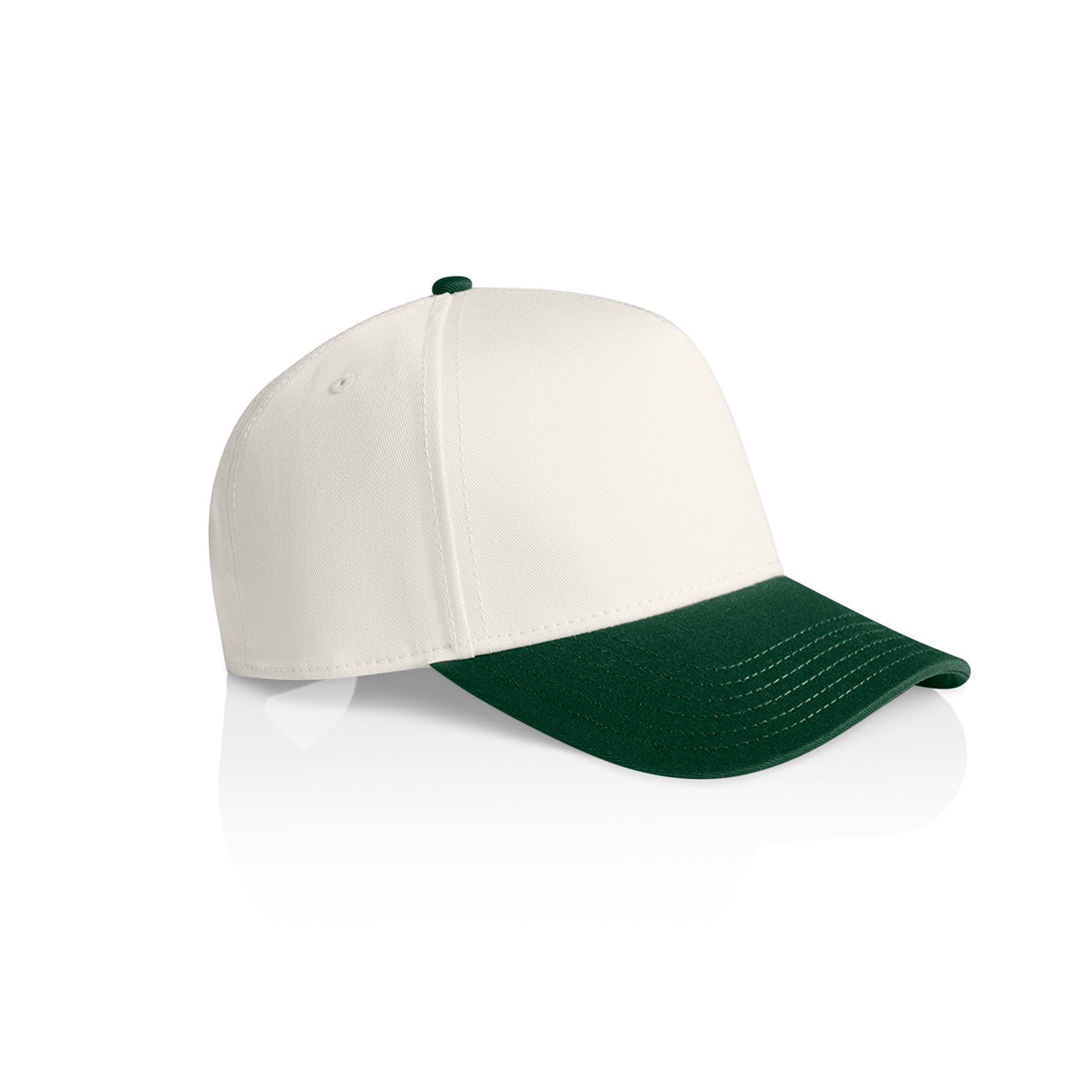Frame Two-Tone Cap - NATURAL/FOREST - SIDE