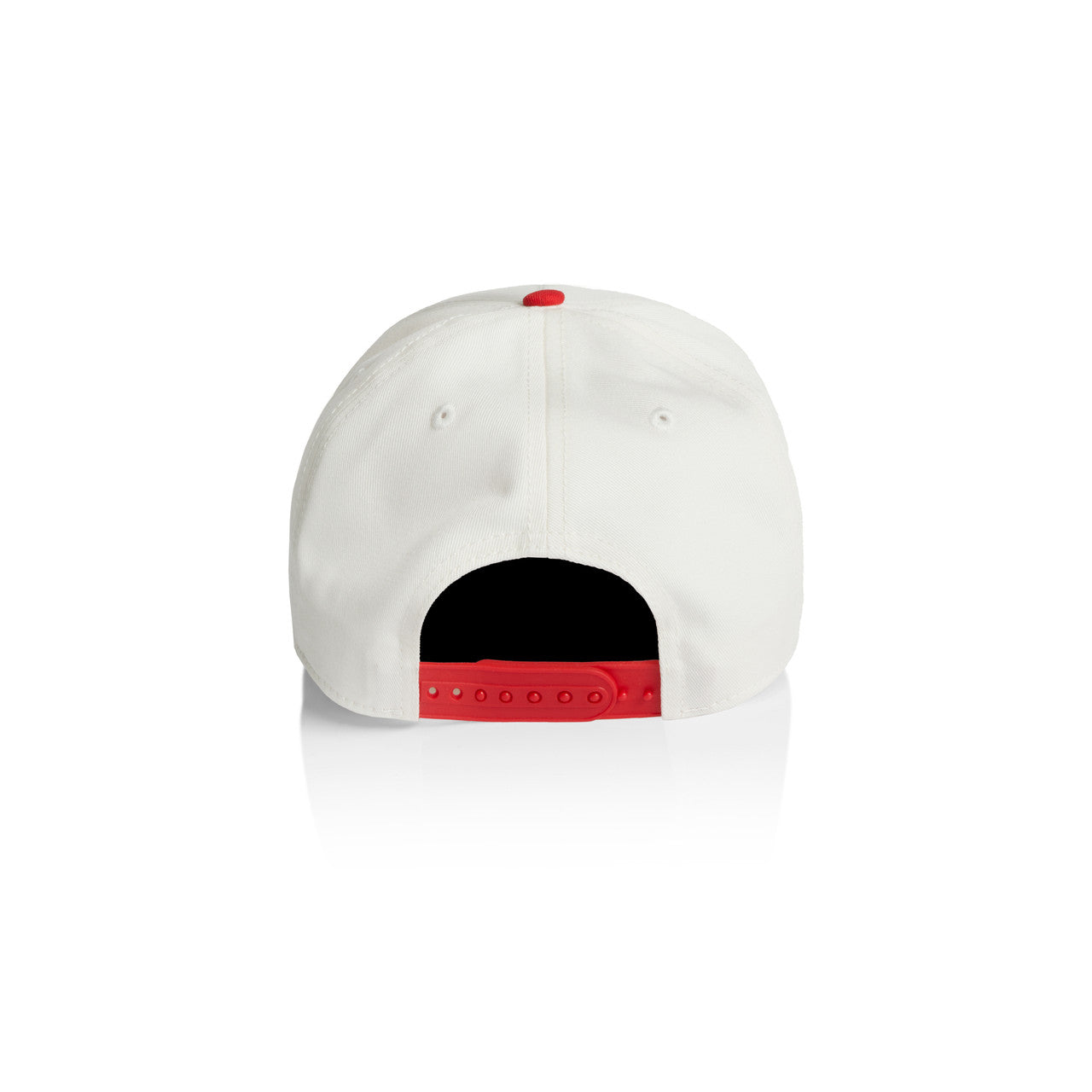 Frame Two-Tone Cap - NATURAL/RED - BACK
