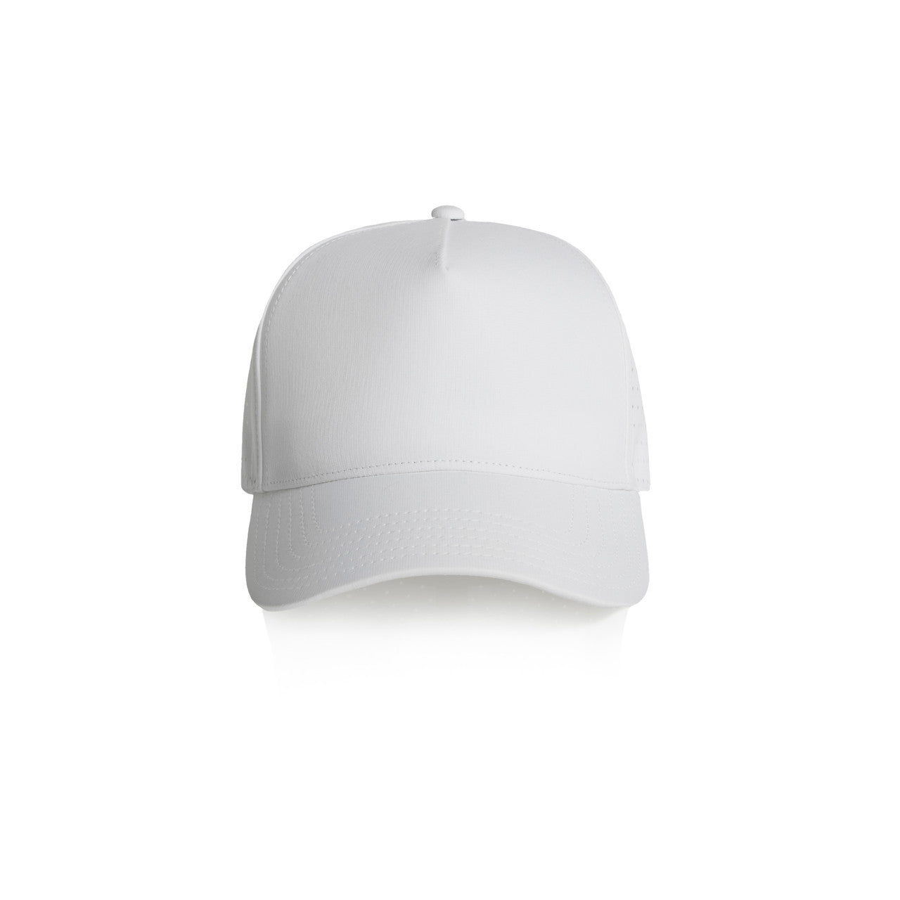 Frame Perforated Cap - White