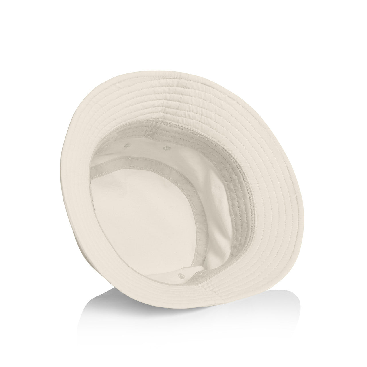 Nylon Bucket Hat – Cap - ECRU - BACK
