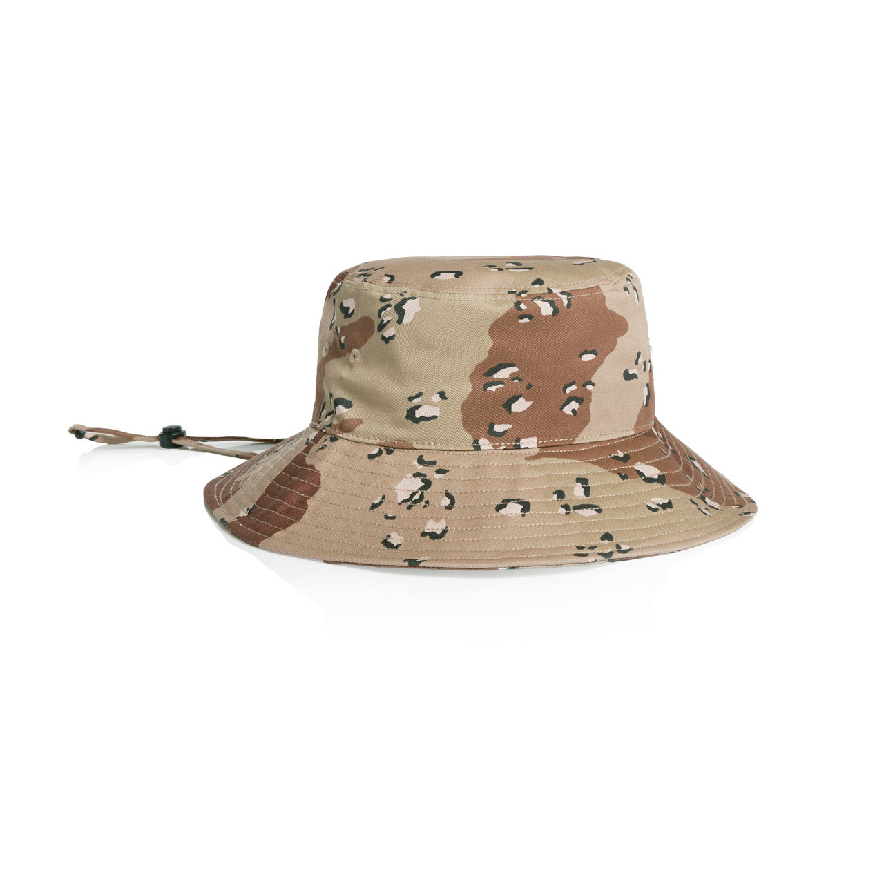 Wide Brim Camo Bucket Hat – Cap - Desert Camo