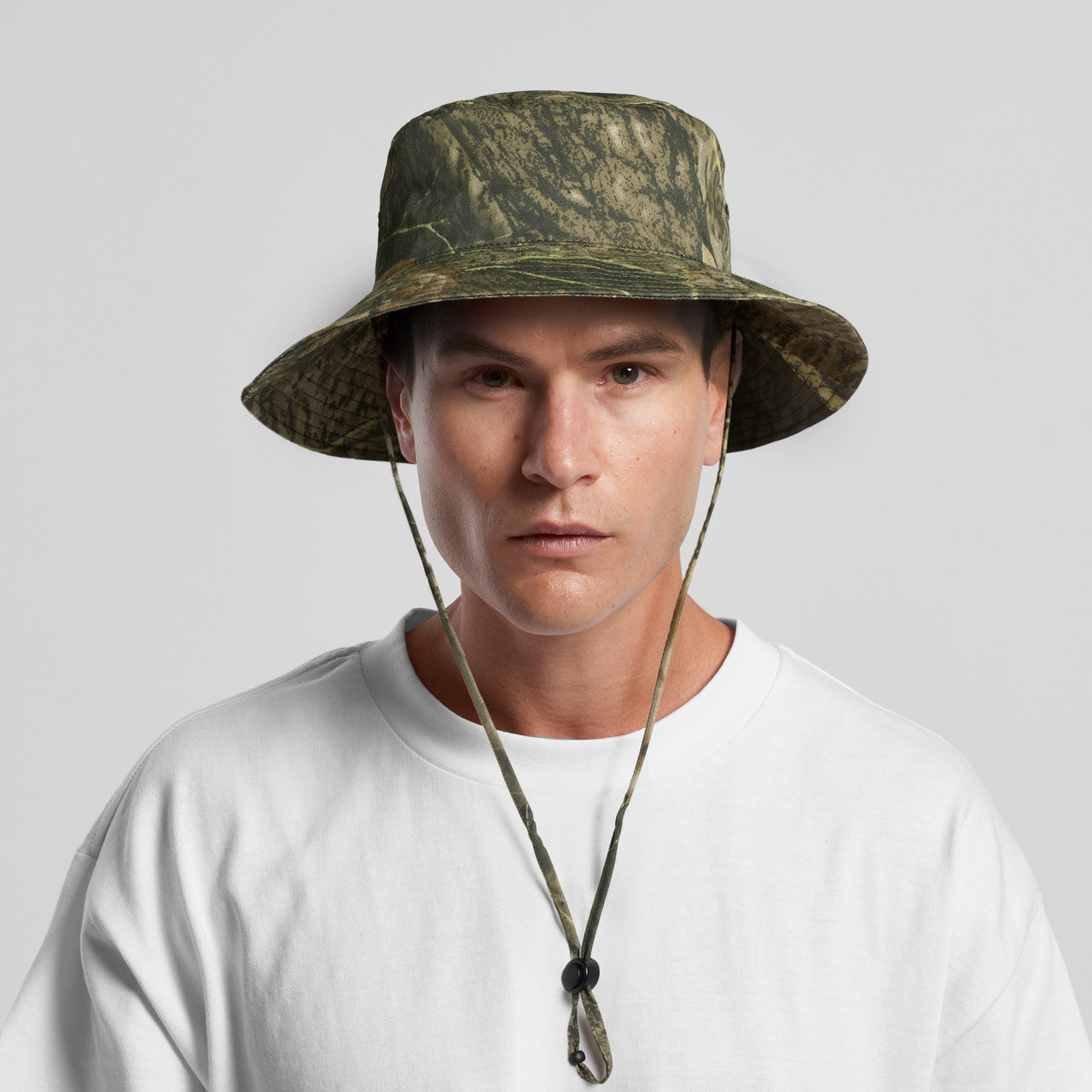 Wide Brim Camo Bucket Hat – Cap - TURN