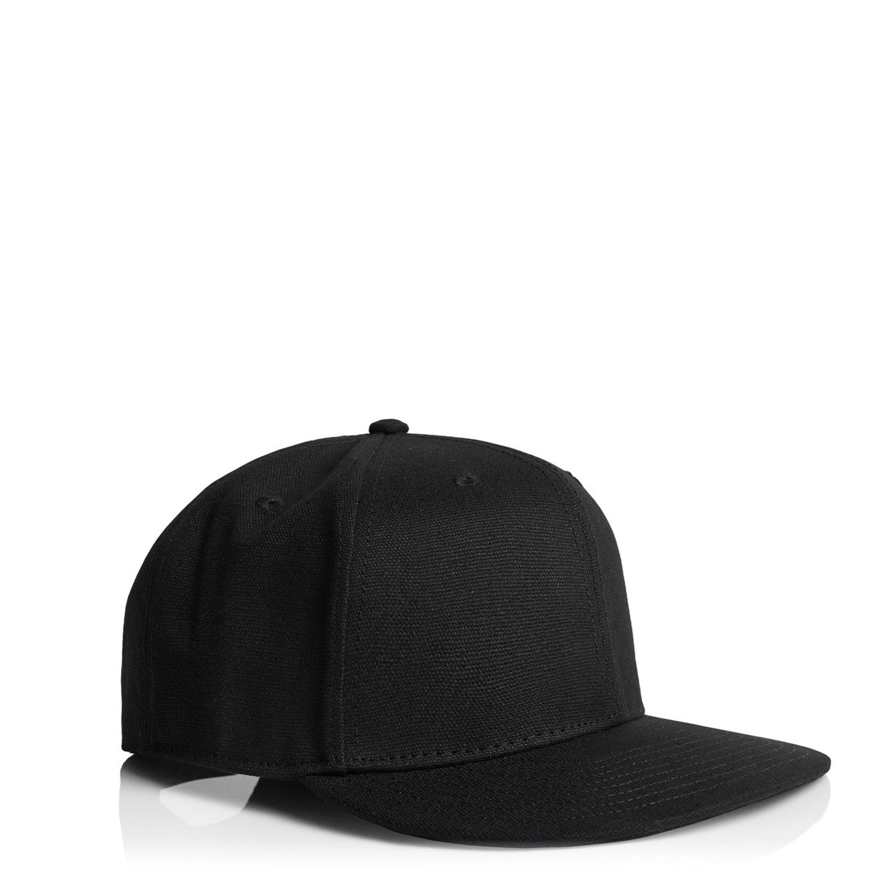 Stock Canvas Cap - BLACK - SIDE