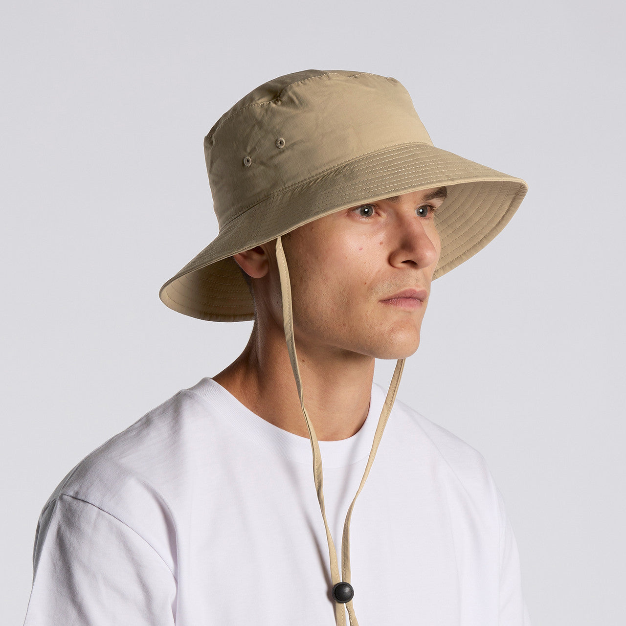 Nylon Wide Brim Bucket Hat – Cap - MAIN