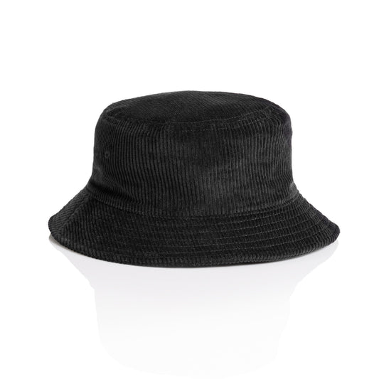 Cord Bucket Hat – Cap - Black