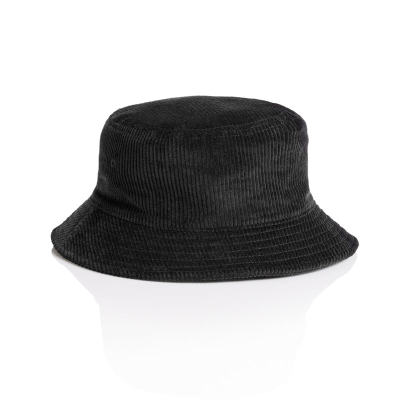 Cord Bucket Hat – Cap - Black