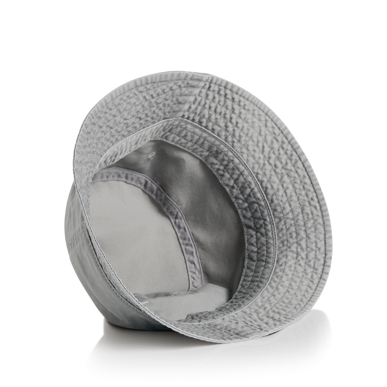 Faded Bucket Hat – Cap - FADED GREY - BACK