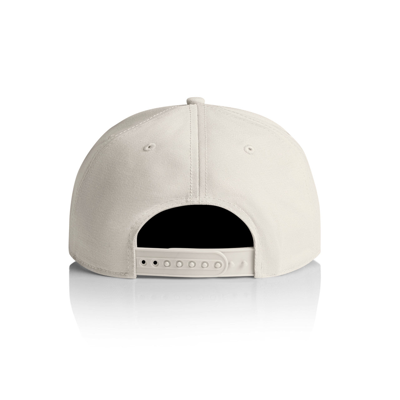 Stock 7-panel Cap - BONE - BACK