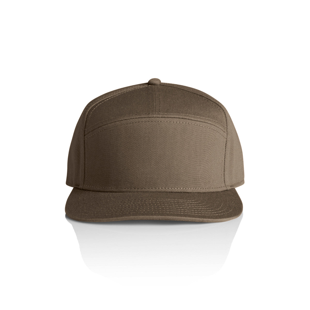 Stock 7-panel Cap - Walnut