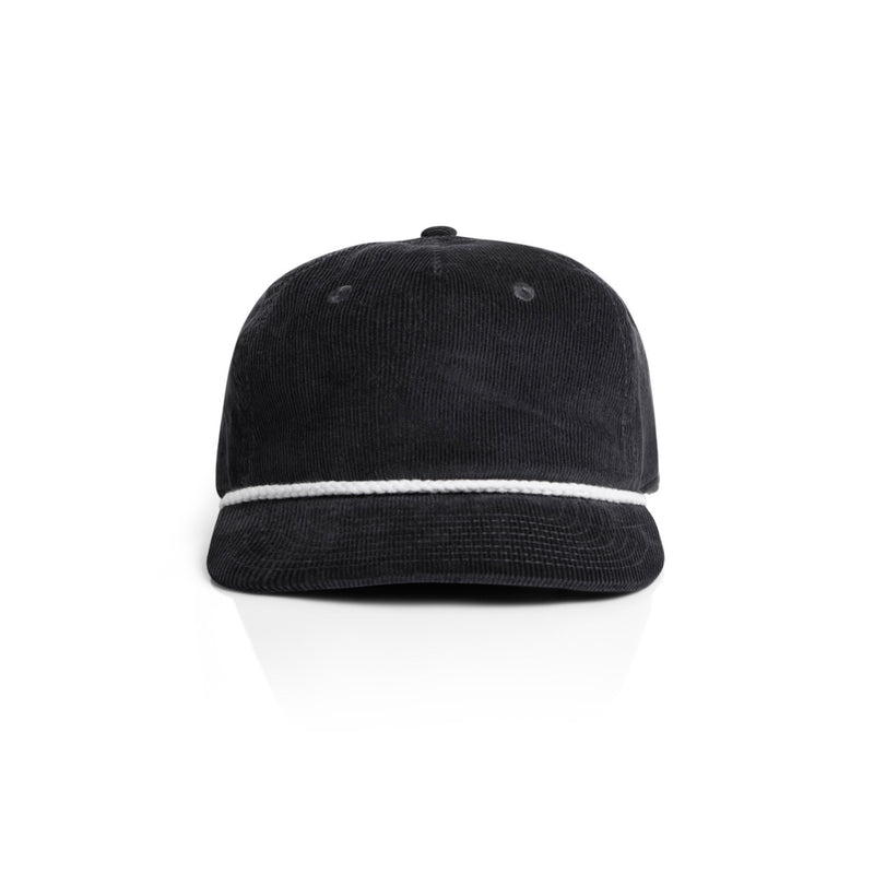 Class Cord Rope Cap - Black/White