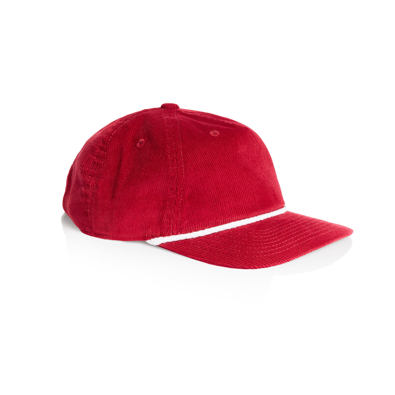 Class Cord Rope Cap - CARDINAL/WHITE - SIDE