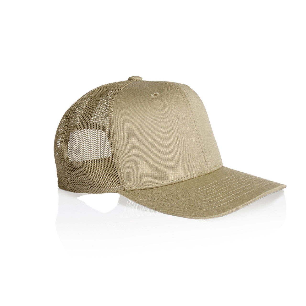 Mesh Trucker Cap - KHAKI - SIDE
