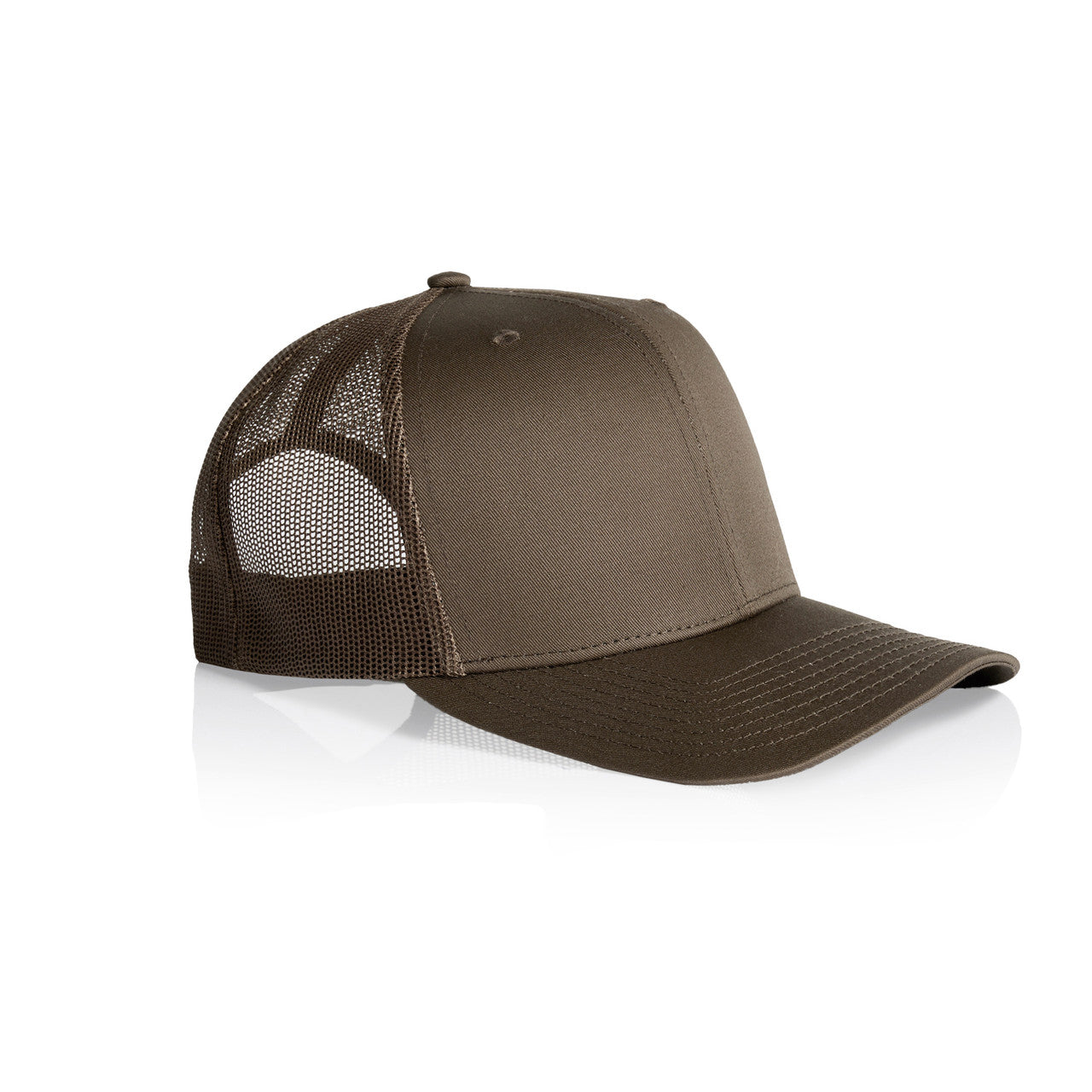 Mesh Trucker Cap - WALNUT - SIDE