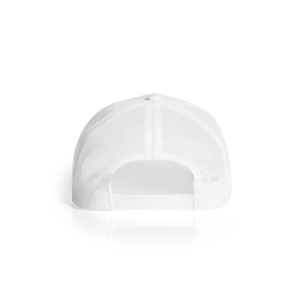 Mesh Trucker Cap - WHITE - BACK