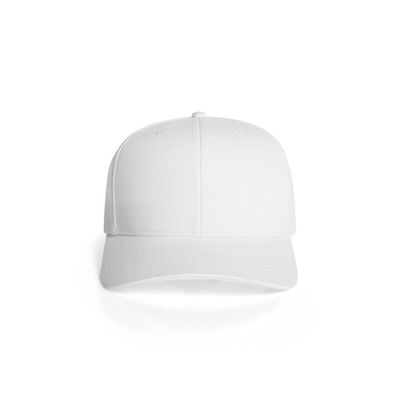Mesh Trucker Cap - White