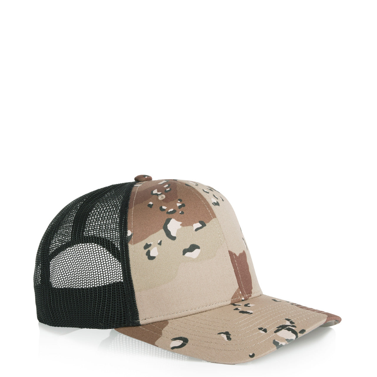 Mesh Contrast Camo Cap - 