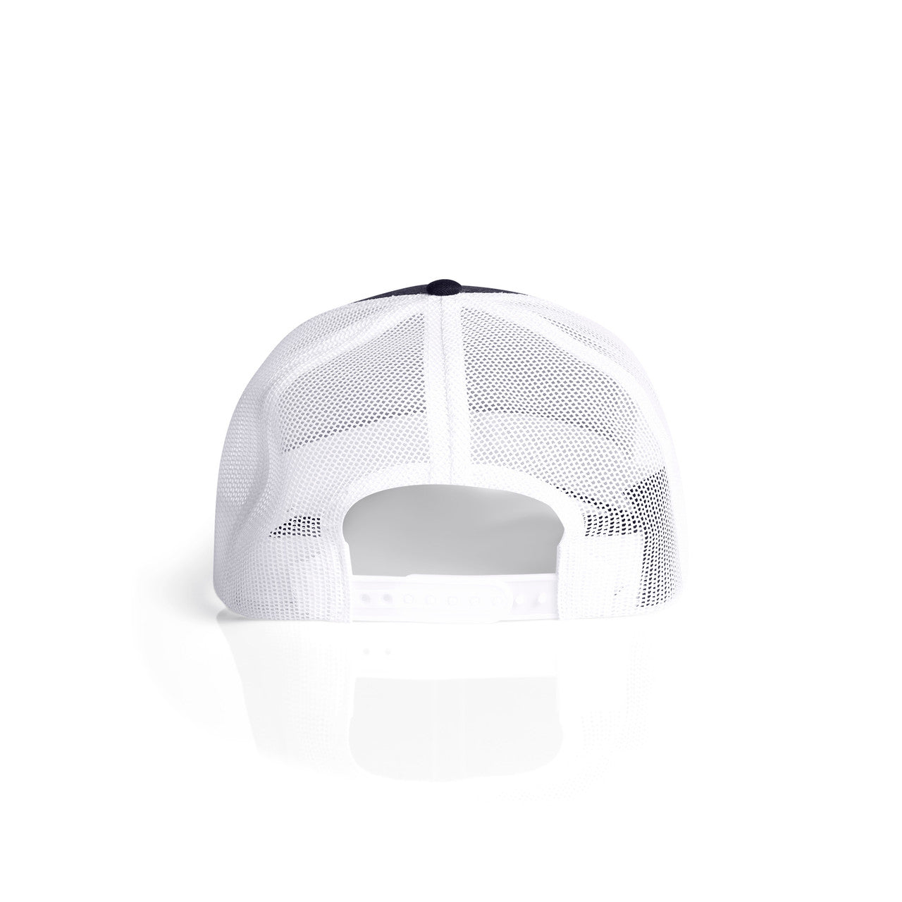 Mesh Contrast Trucker Cap - INK BLUE/WHITE - BACK