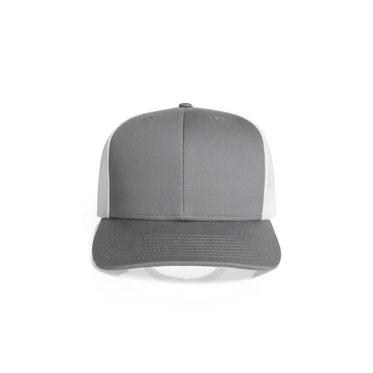 Mesh Contrast Trucker Cap - Shadow/White